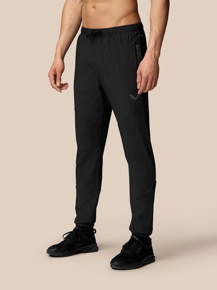 Castore Black Flex Lightweight Joggers - Image 1 of 3 Castore Black Flex Lightweight Joggers - Image 1 of 3