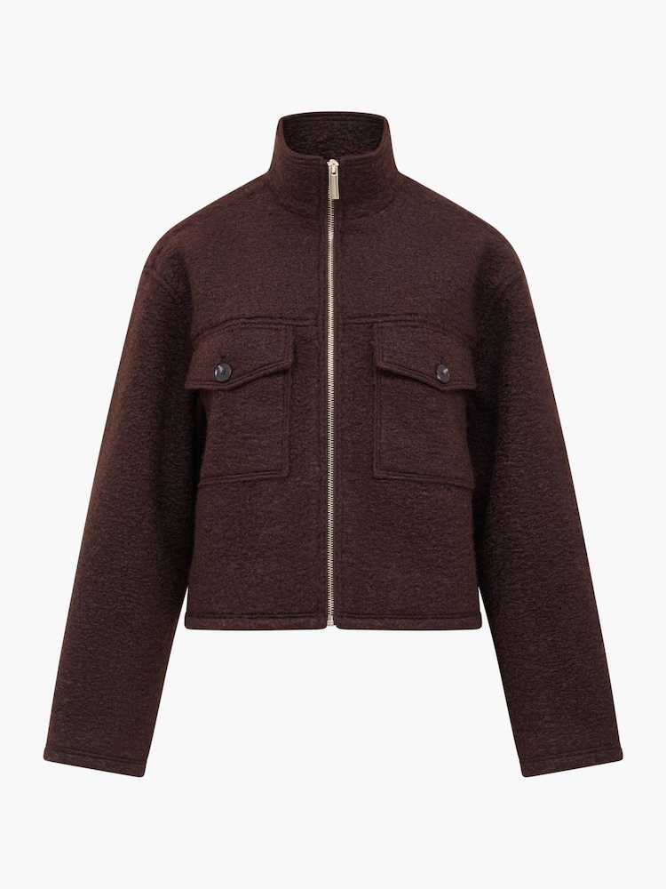 French Connection Dover Boucle Jacket - Imagen 1 de 1