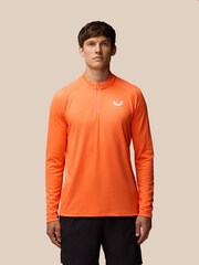 Orange - Castore Adapt Training 1/4 Zip Top - Bild 1 von 3