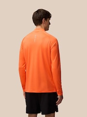 Orange - Castore Adapt Training 1/4 Zip Top - Bild 2 von 3