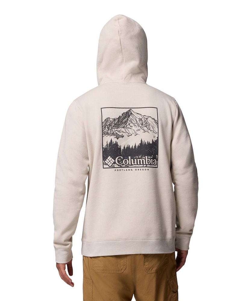 Columbia Cream Trek Graphic Hoodie - Image 3 of 3 Columbia Cream Trek Graphic Hoodie - Image 3 of 3