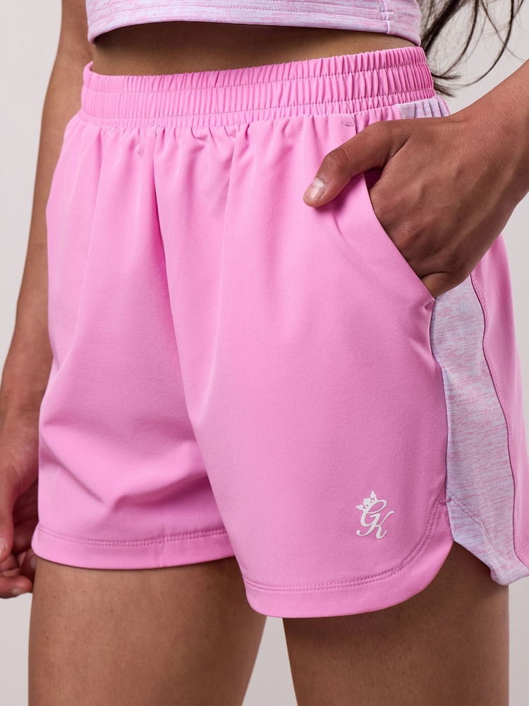 Gym King Pink Kids 365 Grindle Shorts - Image 4 of 4
