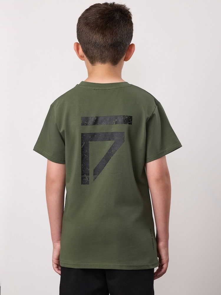 Gym King Green Kids Fight Division T-Shirt - Image 2 of 4