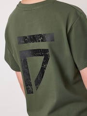 Gym King Green Kids Fight Division T-Shirt - Image 4 of 4