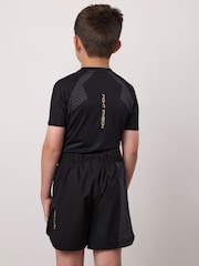 Gym King Black Kids Combat Short Sleeve Rash Guard - Image 3 of 4