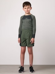 Gym King Green Kids Combat Long Sleeve Rash Guard - Image 1 of 4