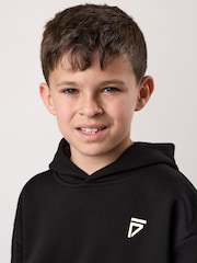 Gym King Black Kids Fight Division Hoodie - Image 4 of 4