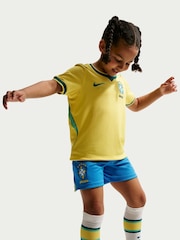 Nike Home Brazil 2025/26 Stadium Football Shirts 3 Piece - Image 6 of 10
