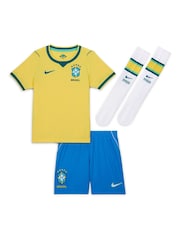 Nike Home Brazil 2025/26 Stadium Football Shirts 3 Piece - Image 8 of 10