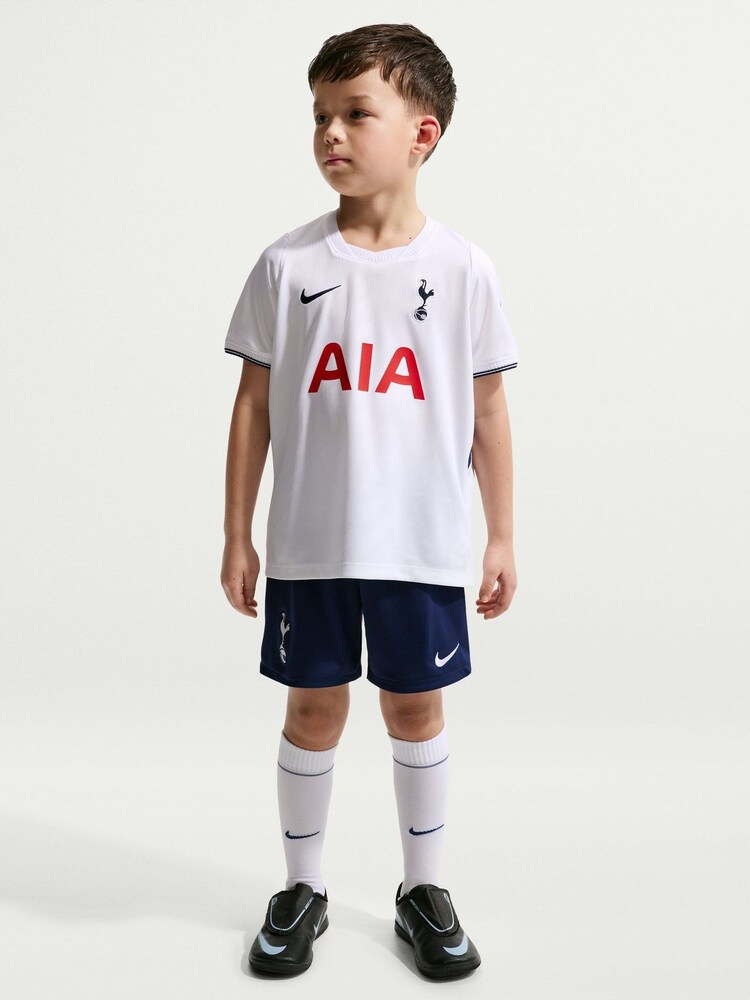 Nike White Tottenham Hotspur 2025/26 Little Kids' Home Kit - Image 1 of 11