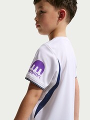 Nike White Tottenham Hotspur 2025/26 Little Kids' Home Kit - Image 4 of 11