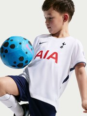 Nike White Tottenham Hotspur 2025/26 Little Kids' Home Kit - Image 6 of 11
