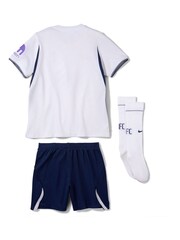 Nike White Tottenham Hotspur 2025/26 Little Kids' Home Kit - Image 9 of 11