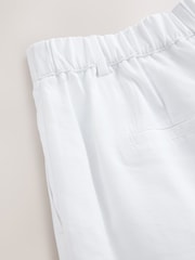 White Wide Leg Trousers - Image 3 of 3