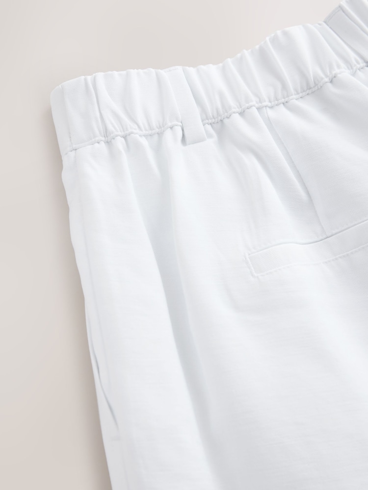 White Wide Leg Trousers - Image 3 of 3 White Wide Leg Trousers - Image 3 of 3