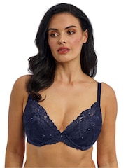 Wacoal Blue Most Divine Underwired Plunge Bra - Image 1 of 3