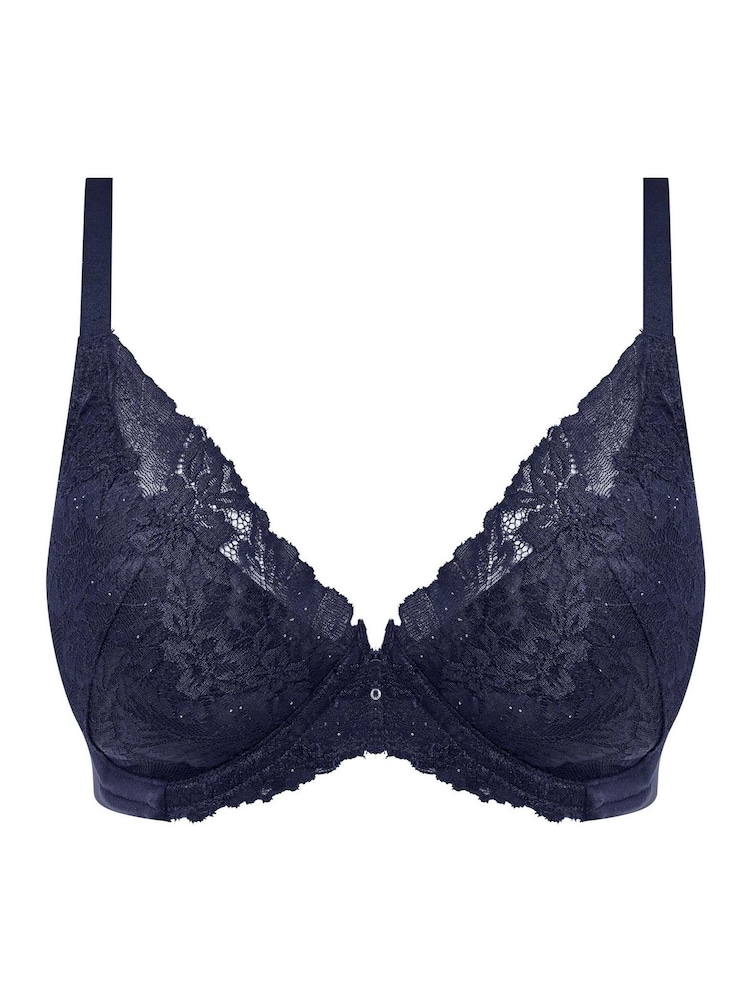 Wacoal Blue Most Divine Underwired Plunge Bra - Image 3 of 3
