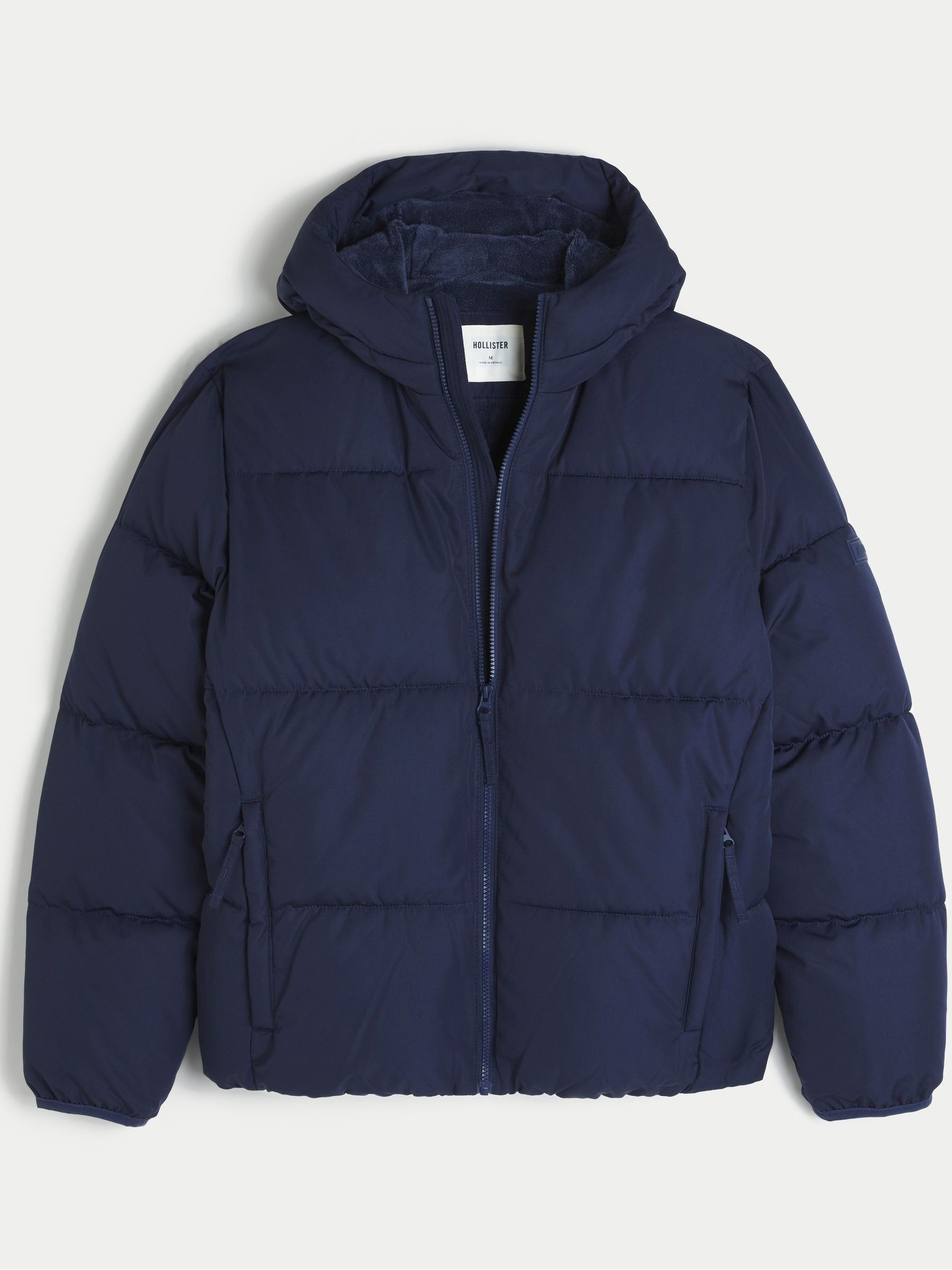 Buy Hollister Blue Core Puffer Coat from Next USA