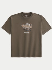 McLaren Boxy Back Print Graphic Short Sleeve T-Shirt - Image 4 of 4