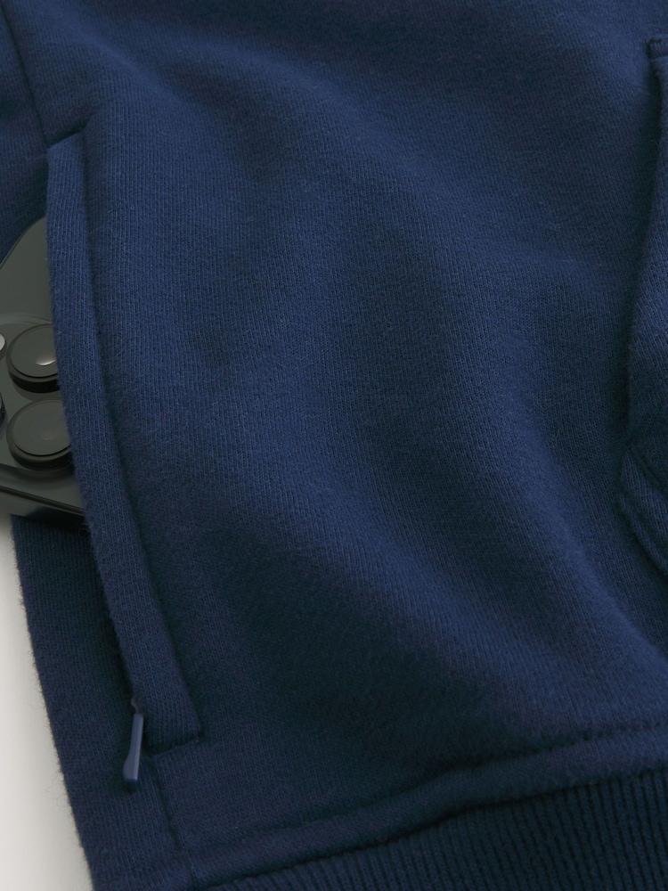 Hollister Blue Logo Hoodie - Image 6 of 6