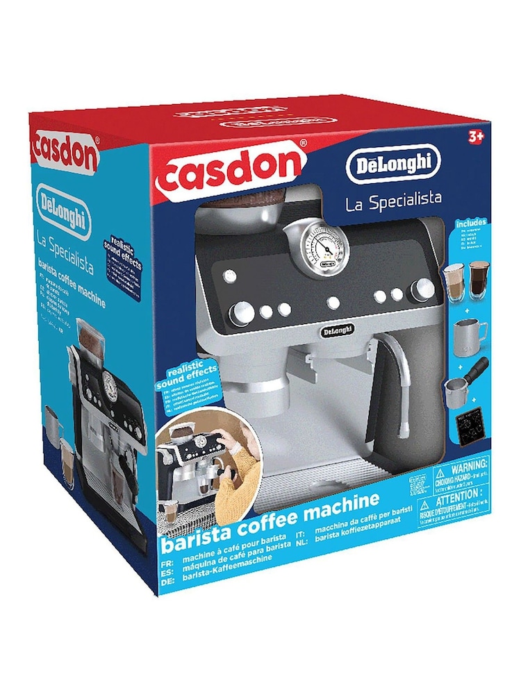 Casdon DeLonghi Barista Coffee Machine (Closed Box) - Image 1 of 5