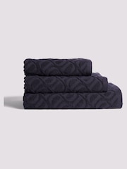 Duchamp Deep Well Premium Cotton Monogram Bath Towel - Image 1 of 4