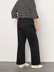 Evans Premium Wide Leg Black Jeans - Image 3 of 5