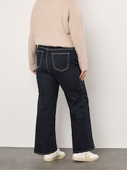 Evans Premium Wide Leg Black Jeans - Image 3 of 5