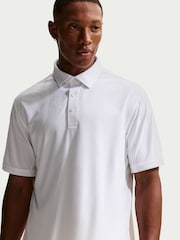 Nike White Dri-FIT Tailored Performance Golf Polo Shirt - Image 3 of 5