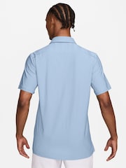 Nike Blue Dri-FIT Tailored Performance Golf Polo Shirt - Image 2 of 3