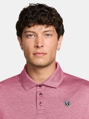 Nike Pink Dri-FIT PAR5 Golf Heather Polo Shirt - Image 3 of 3