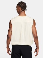 Nike Beige Knitted Wind Golf Vest - Image 2 of 3