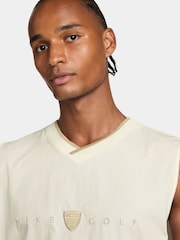 Nike Beige Knitted Wind Golf Vest - Image 3 of 3