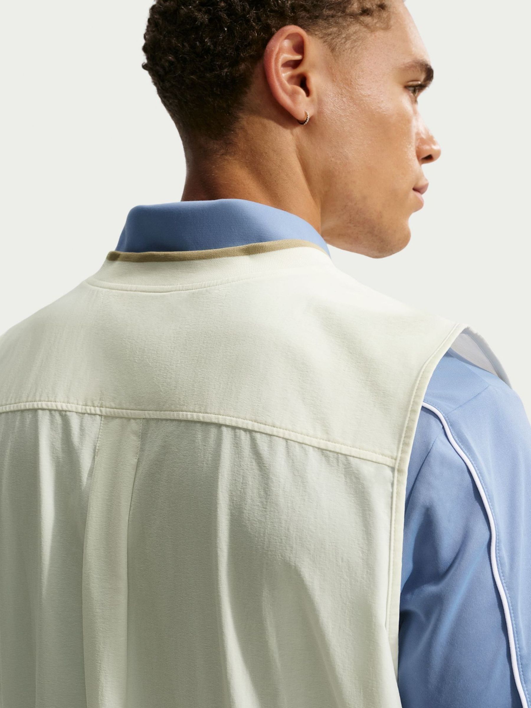 Buy Nike Beige Knitted Wind Golf Vest from the Next UK online shop