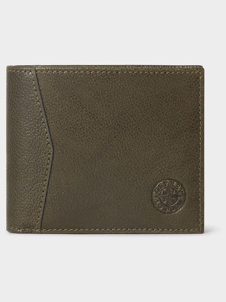 Osprey London Green The Compass Leather Coin Wallet - Imagem 2 de 6