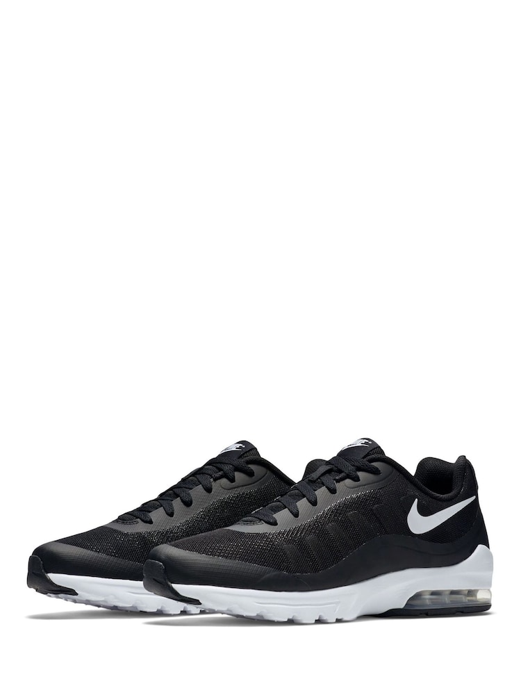 Nike Black/White Air Max Invigor Trainers - Image 2 of 5