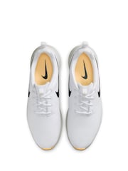Nike White Roshe Golf Trainers - Image 7 of 10