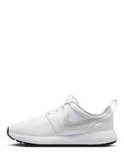 Nike White/Black Roshe Golf Trainers - Image 6 of 10