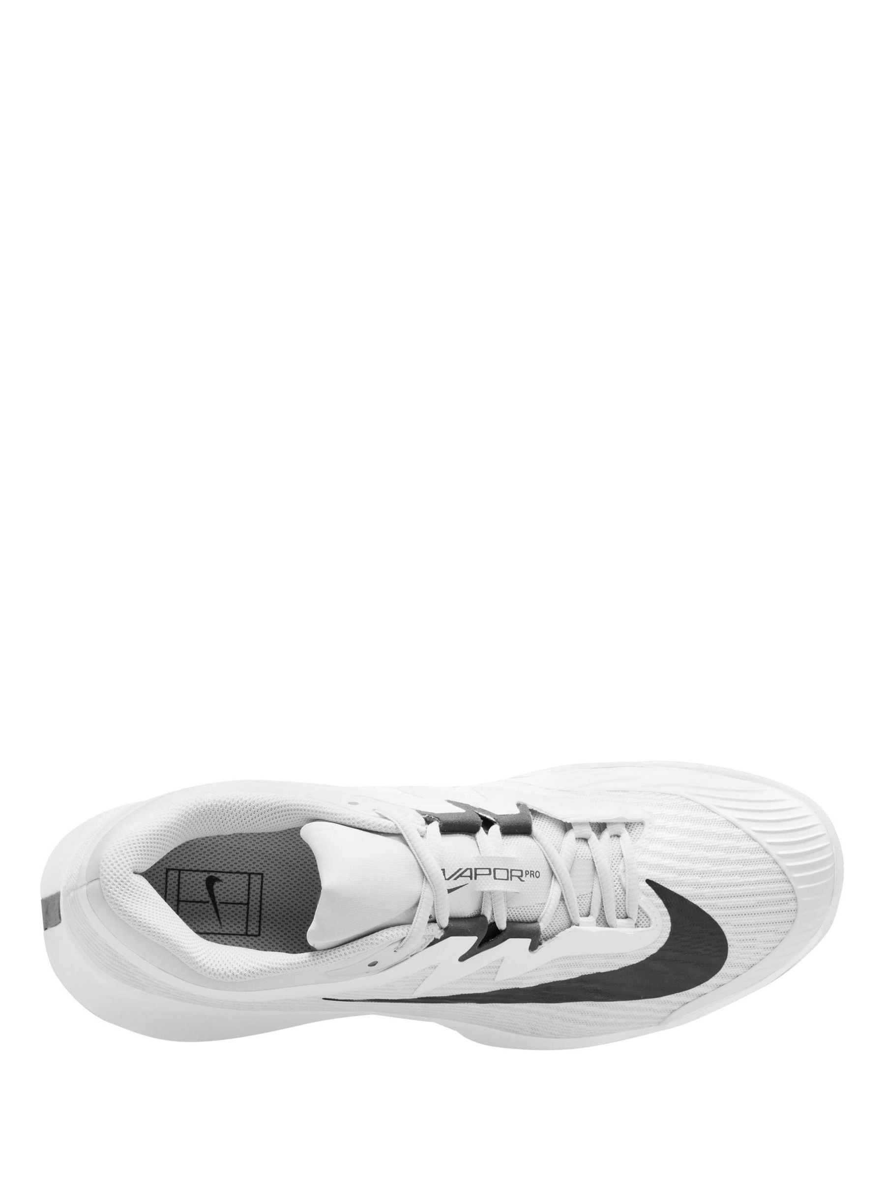 Buy Nike White/Black Vapor Pro 3 Hard Court Tennis Trainers from