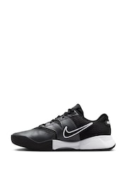 Nike Black/White Court Lite 4 Tennis Trainers - Image 4 of 11