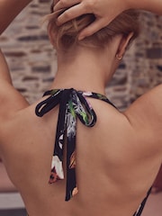 B by Ted Baker Plunge Swimsuit with Tummy Control - Image 6 of 6