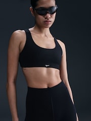 Nike Black High Waisted 5 Cycling Shorts - Image 1 of 9