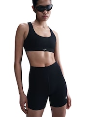 Nike Black High Waisted 5 Cycling Shorts - Image 8 of 9