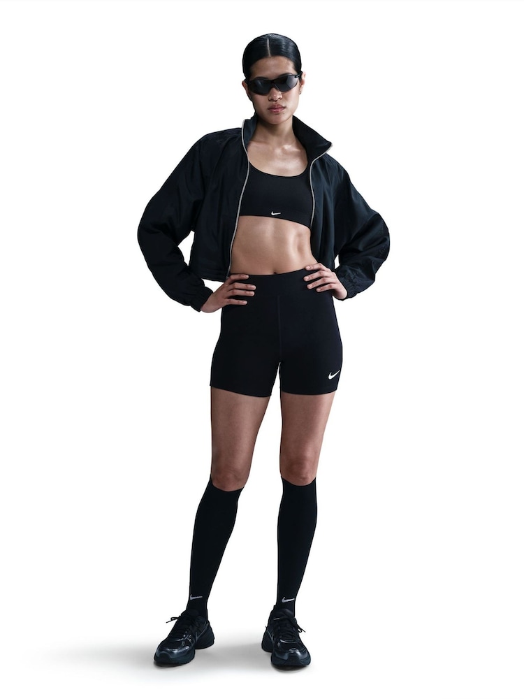 Nike Black High Waisted 5 Cycling Shorts - Image 9 of 9