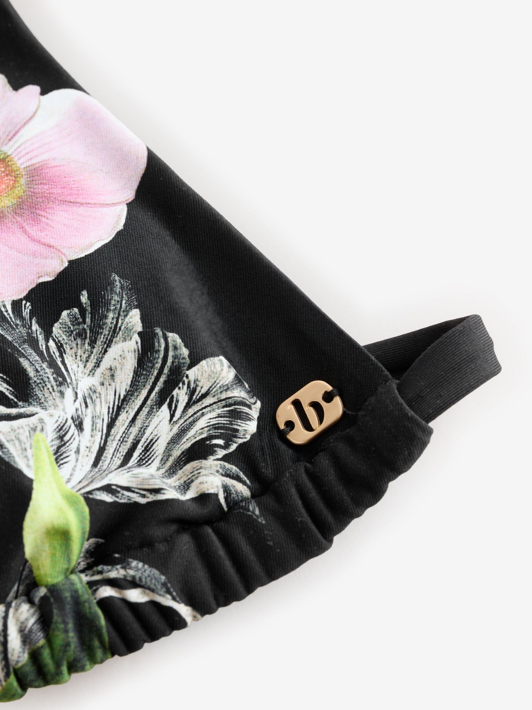 Buy B by Ted Baker Tri Black Floral Bkini Top from Next USA