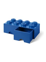 LEGO Bright Blue Drawer 8 Brick Storage - Image 2 of 4
