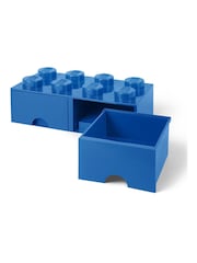 LEGO Bright Blue Drawer 8 Brick Storage - Image 3 of 4