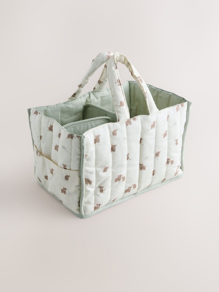 Neutral Hamish Baby Nappy Caddy - Image 1 of 6 Neutral Hamish Baby Nappy Caddy - Image 1 of 6