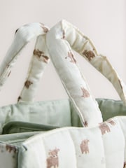 Neutral Hamish Baby Nappy Caddy - Image 3 of 6