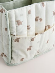 Neutral Hamish Baby Nappy Caddy - Image 4 of 6